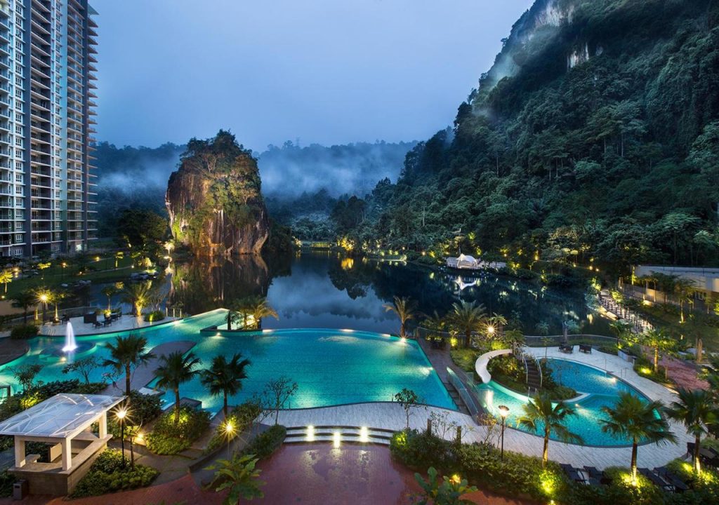 فندق ذا هافين ريزورت يقع The Haven All Suite Resort, Ipoh في ايبوه، ويوفر أجنحة مكيّفة، كما يضم مسبحاً مكوناً من 5 طوابق،